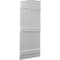 Ekena Millwork Americraft 6-Board (3 Batten) Wood Joined Board-n-Batten Shutters w/ Ellipt Top, ARW401BE621X77PRH ARW401BE621X77PRH - alternate 5
